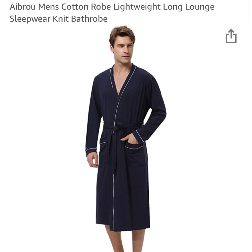 Men’s light robe